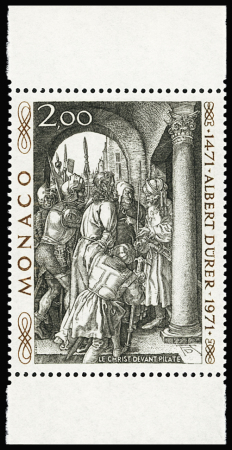 N°876A ERREUR Albert Dürer au lieu d'Albrecht, non