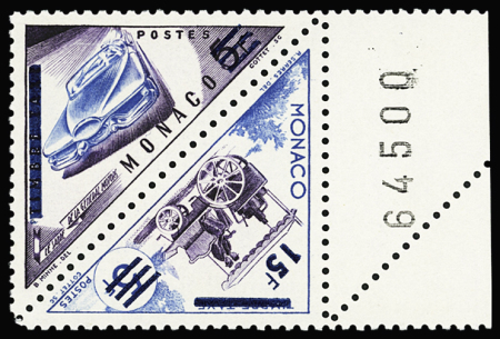 N°461/462d sans surcharge sur le 462, bdf, neuf **,