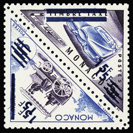 N°461/462a variété double surcharge, neuf **, TB