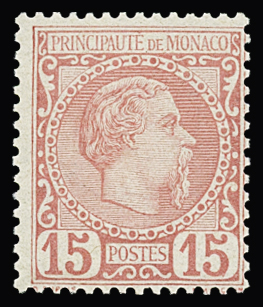 N°5 15c rose, neuf **, TB