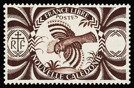 N°235a 80c brun-rouge, variété sans la valeur, neuf