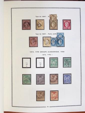 1849-1993, Lot de France commençant avec la période