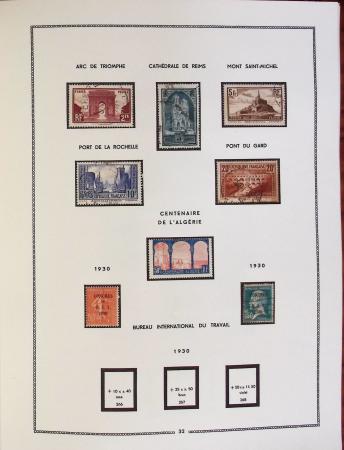 1849-1993, Lot de France commençant avec la période