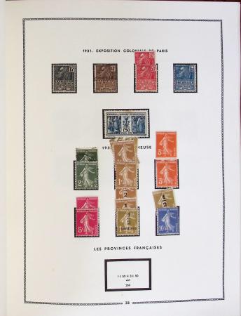 1849-1993, Lot de France commençant avec la période