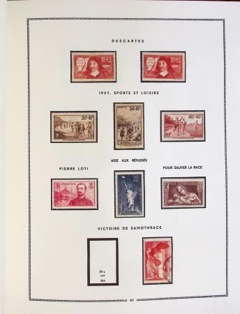 1849-1993, Lot de France commençant avec la période