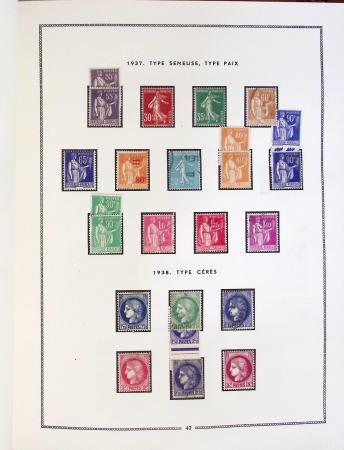 1849-1993, Lot de France commençant avec la période
