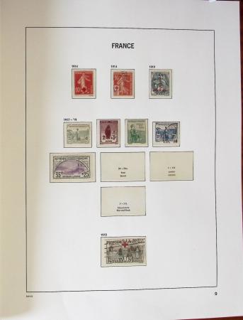1849-2009, Collection de France en classeur Davo avec