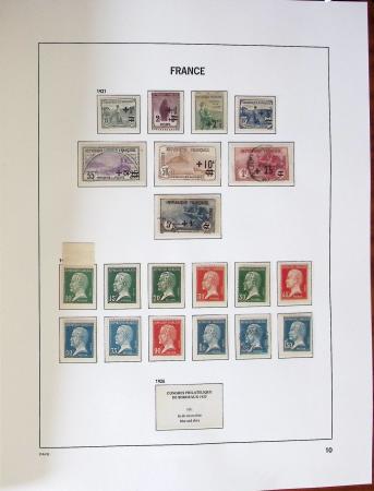 1849-2009, Collection de France en classeur Davo avec