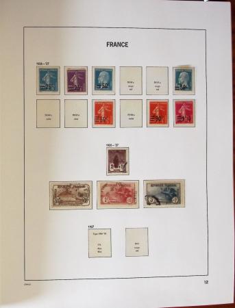 1849-2009, Collection de France en classeur Davo avec