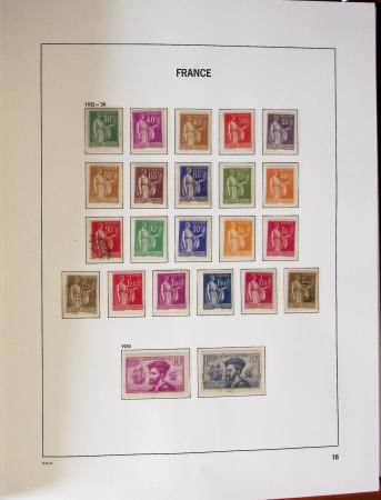 1849-2009, Collection de France en classeur Davo avec