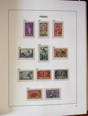 1849-2009, Collection de France en classeur Davo avec