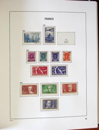 1849-2009, Collection de France en classeur Davo avec