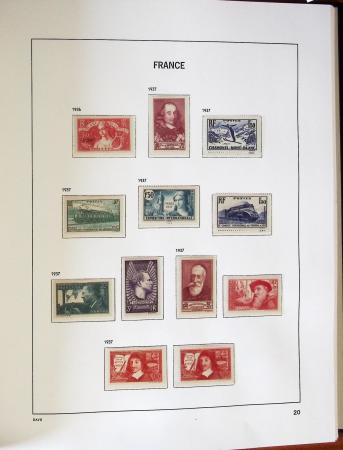 1849-2009, Collection de France en classeur Davo avec