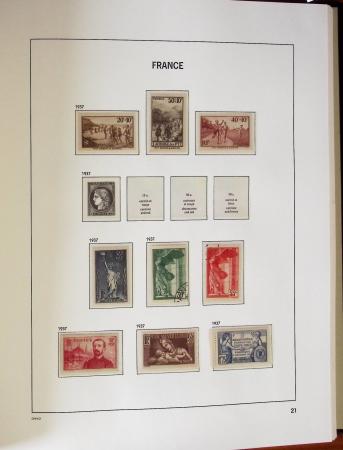 1849-2009, Collection de France en classeur Davo avec