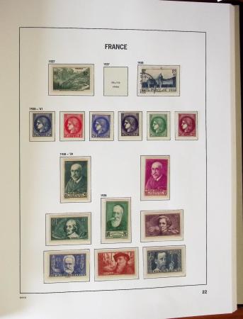 1849-2009, Collection de France en classeur Davo avec