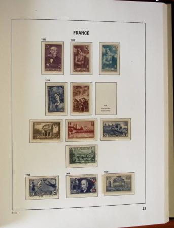 1849-2009, Collection de France en classeur Davo avec