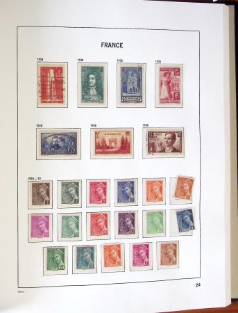 1849-2009, Collection de France en classeur Davo avec