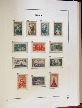 1849-2009, Collection de France en classeur Davo avec