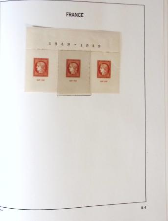 1849-2009, Collection de France en classeur Davo avec