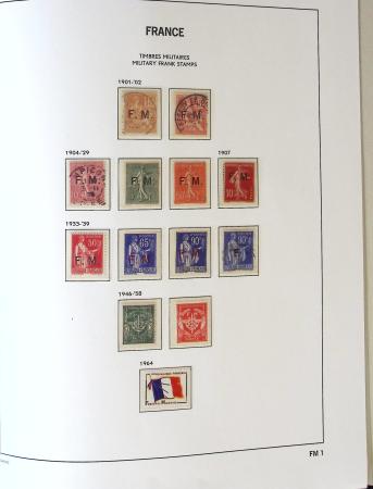 1849-2009, Collection de France en classeur Davo avec
