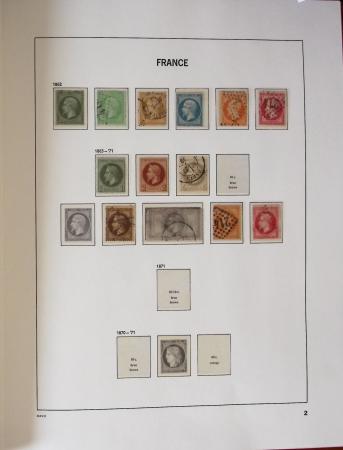 1849-2009, Collection de France en classeur Davo avec