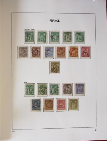 1849-2009, Collection de France en classeur Davo avec