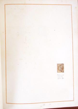 1849-1898, Etude d'oblitération sur période classique,
