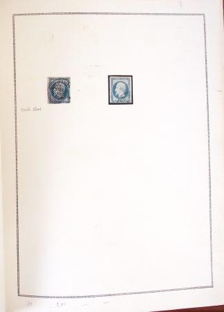 1849-1898, Etude d'oblitération sur période classique,