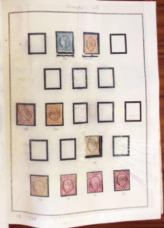 1849-1898, Etude d'oblitération sur période classique,
