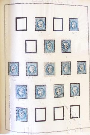 1849-1898, Etude d'oblitération sur période classique,
