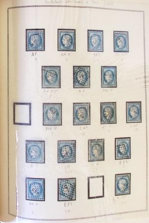 1849-1898, Etude d'oblitération sur période classique,
