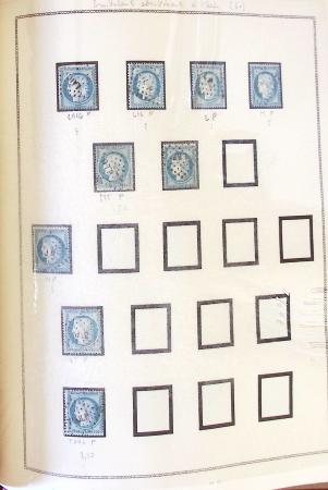 1849-1898, Etude d'oblitération sur période classique,