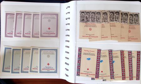 1952-1997, Stock de carnets et carnets Croix-Rouge
