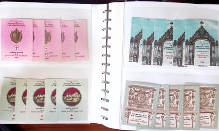 1952-1997, Stock de carnets et carnets Croix-Rouge