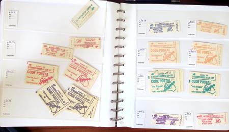 1952-1997, Stock de carnets et carnets Croix-Rouge