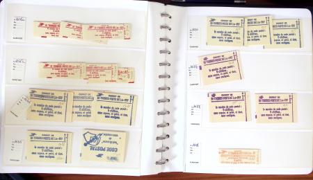 1952-1997, Stock de carnets et carnets Croix-Rouge