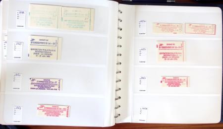 1952-1997, Stock de carnets et carnets Croix-Rouge
