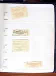 1952-1997, Stock de carnets et carnets Croix-Rouge