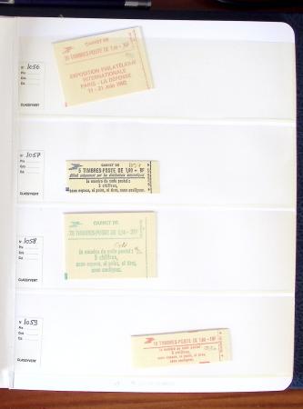 1952-1997, Stock de carnets et carnets Croix-Rouge