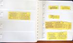 1952-1997, Stock de carnets et carnets Croix-Rouge