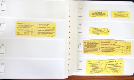 1952-1997, Stock de carnets et carnets Croix-Rouge