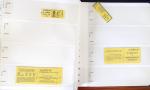 1952-1997, Stock de carnets et carnets Croix-Rouge