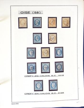 1849-1873, Collection départementale sur l'Oise