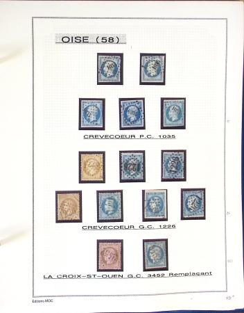 1849-1873, Collection départementale sur l'Oise