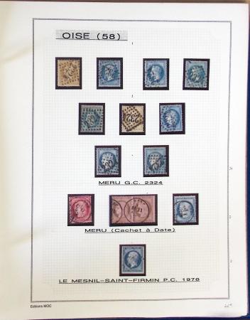 1849-1873, Collection départementale sur l'Oise