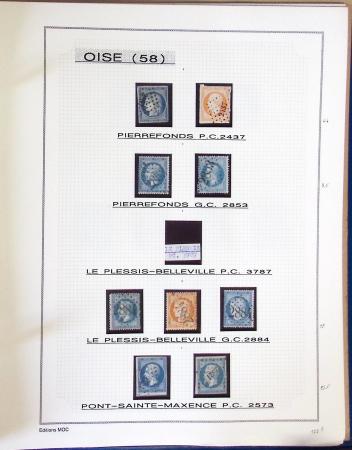 1849-1873, Collection départementale sur l'Oise