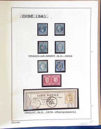 1849-1873, Collection départementale sur l'Oise