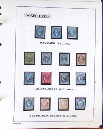 1862-1874, Collection départementale sur le Var