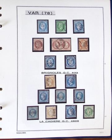 1862-1874, Collection départementale sur le Var