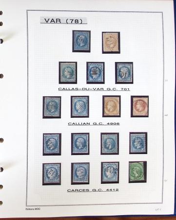 1862-1874, Collection départementale sur le Var